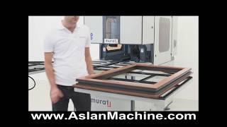 CN-772 Fully Automatic CNC Corner Cleaning Machine  ( 4 axes, 4 servo motors )