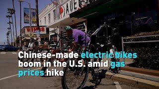 Chinese-made electric bikes boom in the U.S. amid gas prices hike