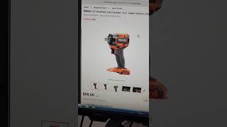 Home Depot Canada Impact Wrench sales!