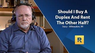 Should I Buy A Duplex And Rent The Other Half?