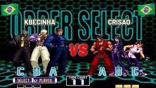 KBECINHA vs CRISAO FT20  Top Match  KOF 2002