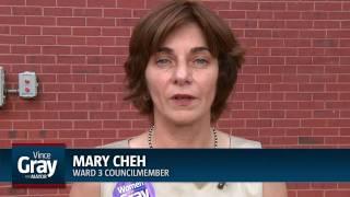 Mary Cheh endorses Vince Gray for Mayor