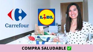 Carrefour and Lidl weekly shopping