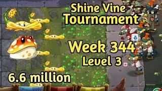 PVZ2-Arena Shine Vine Tournament 6.6m Week 344 Low Level Plants Season 71