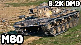 M60 | 8.2K DAMAGE | 3 KILLS | WOT Blitz Pro Replays