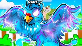 Roblox Oggy Become Part Of Panther Bird Family!