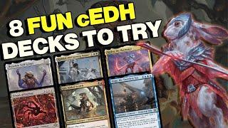 8 Unique cEDH Decks THAT WIN 