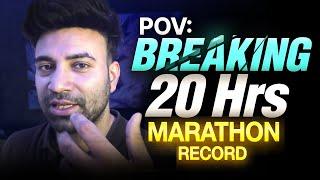 Reality of 22 hours Marathon for IIT JEE By Mohit sir