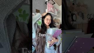 EXAM VLOG: 2 days until exams  #study #shorts #student #studentmotivation #vlog  #examlife