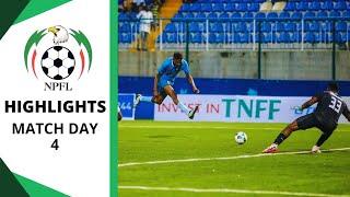 Nigeria Premier Football League | Match Day 4 Highlights - NPFL 2024/25