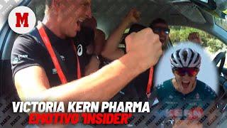 El 'insider' de Kern Pharma en su primera victoria en LaVuelta: "Vamos a dar todo hoy" I MARCA