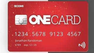 Ecomi Veve Omi : The Ecomi One Card