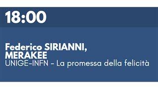 Federico SIRIANNI, MERAKEE - La promessa della felicità