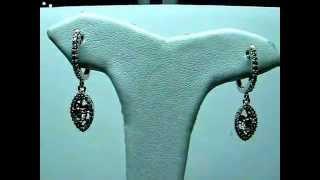 Dangling Diamond Earrings - www.rocasjewelry.com