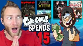 MY FIRST CADDICARUS REACTION! Reacting to The Pricey World of the WORST PS4 Games Ever by Caddicarus