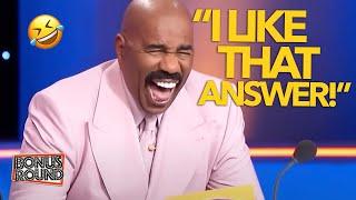 Steve Harvey LOVES These Family Feud Answers