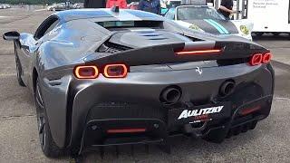 Ferrari SF90 Stradale V8 Exhaust Sound