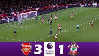 Arsenal vs Southampton 3-1 | 2024 Premier League | Match Highlights