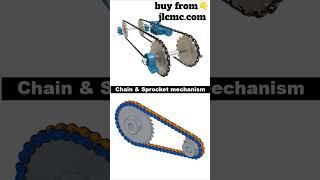 Chain and Sprocket Mechanism#chainsprocket#automotive#gearmechanism#powertransmission@Er_Simmu1014