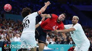 Spain survives a heated thriller with Egypt to reach handball semis | Paris Olympics | NBC Sports