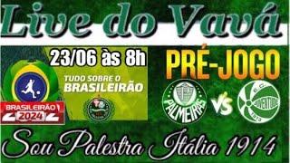 PRÉ JOGO - PALMEIRAS X JUVENTUDE - CAMPEONATO BRASILEIRO 2024