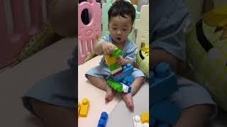 大寶 十五個月 早教玩具 Lego