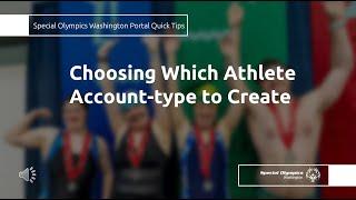 Choosing Which Athlete Profile Type