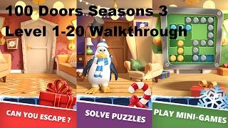100 Doors Seasons 3 Level 1-20 Walkthrough
