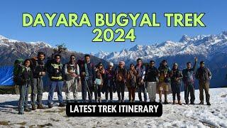 Dayara bugyal trek itinerary 2024 | Best experience, Tips, food, and stay.