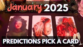 PICK A CARD  JANUARY 2025 PREDICTIONS 