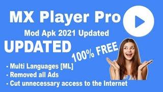 MX Player Pro Mod Apk || v1.34.8 ||UPDATED