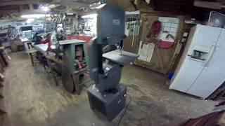 Central Machinery 14 inch woodworking bandsaw. Review