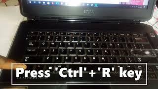 How to Refresh Your PC or Laptop using Keyboard CTRL+R keys