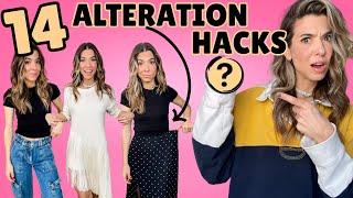 14 ALTERATION + STYLING  Hacks! (No-Sew!) DIY w/ Orly Shani