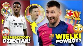 WOW! Leo Mesii WRÓCI do FC BARCELONY!? SPRYTNY PLAN... Vinicius Junior MA DOŚĆ!