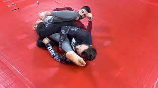 Knee bar counter to knee shield