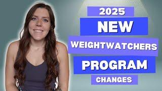 WeightWatchers Program Changes 2025 | NEW Zero Point Foods & App Upgrades | WeightWatchers Plan 2025