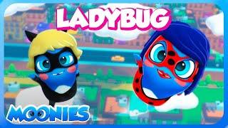  Miraculous Ladybug Theme Song ⭐️ Ladybug & Cat Noir  The Moonies Official