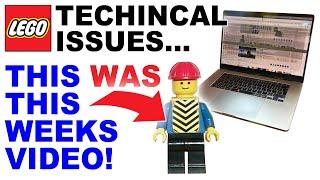 This was meant to be this week's video! - Upscaled Lego Workman