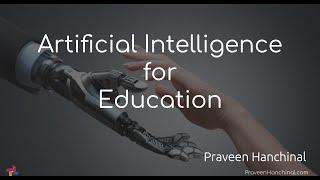 AI in Education | Praveen Hanchinal