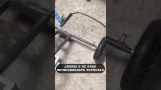 Что за трёх колесного электромонстра я сделал за один день? (Моторы от гироскутера)