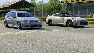 HPA Motorsports Stage II R32 vs Nissan GT-R at Monza Full Course