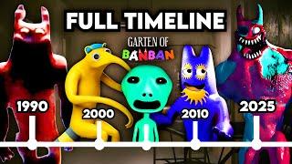 ENTIRE Garten of BanBan Timeline EXPLAINED (From BanBan 0 to BanBan 8)