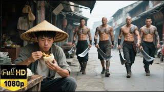 百名惡霸圍攻吃饅頭小夥，不料他力大無窮，瞬間秒殺所有敵人！| Kung Fu | 功夫 | 動作片| 精武門 | 甄子丹