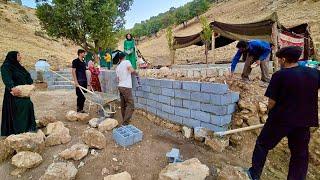 "Amir and Family Build a Beautiful Platform on Their Farm + Mahin's Delicious Cupcakes!"