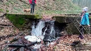 Похід 23.01.2021р.      Тисів   Водоспад