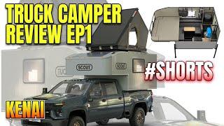 Quick Look: Truck Camper - Scout Kenai... Minimalist lifestyle #Shorts