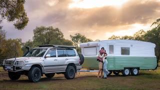 WE KNOW NOTHING about caravanning Australia (first days travelling full time)