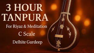 C Scale Tanpura 3 hours Interruption free video