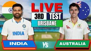 India vs Australia 3rd Test Day 3 LIVE |  IND vs AUS Live Match Today | Live Cricket IND vs AUS